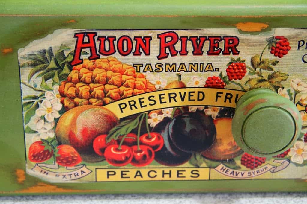 After staining with teabag