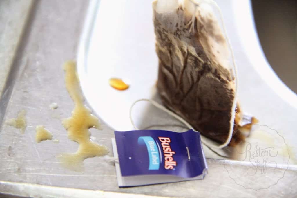 tea bag stain