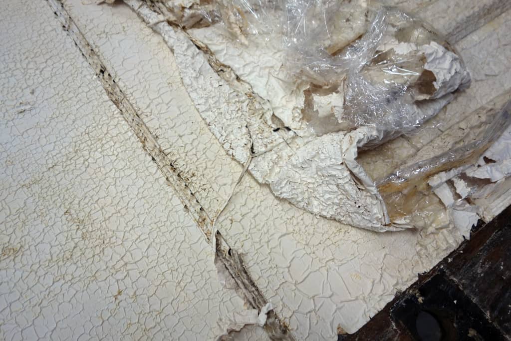 Glad wrap over stripper