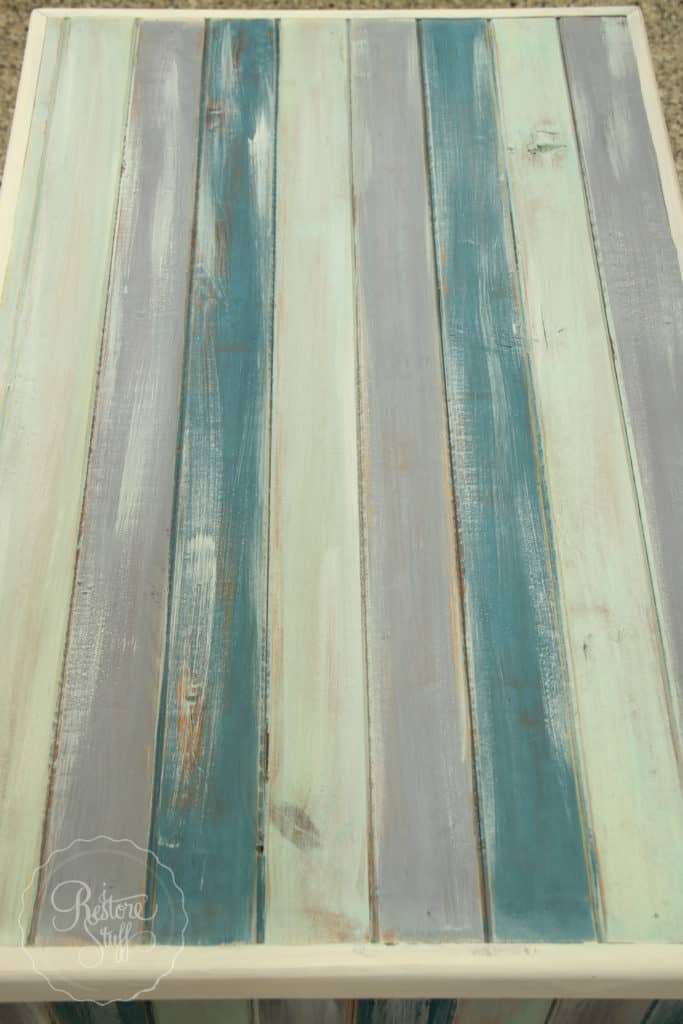 Boho Milk Paint coffee table-4396