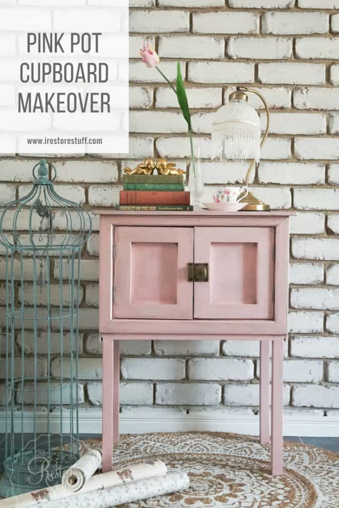 Pink Pot Cupboard Pinterest