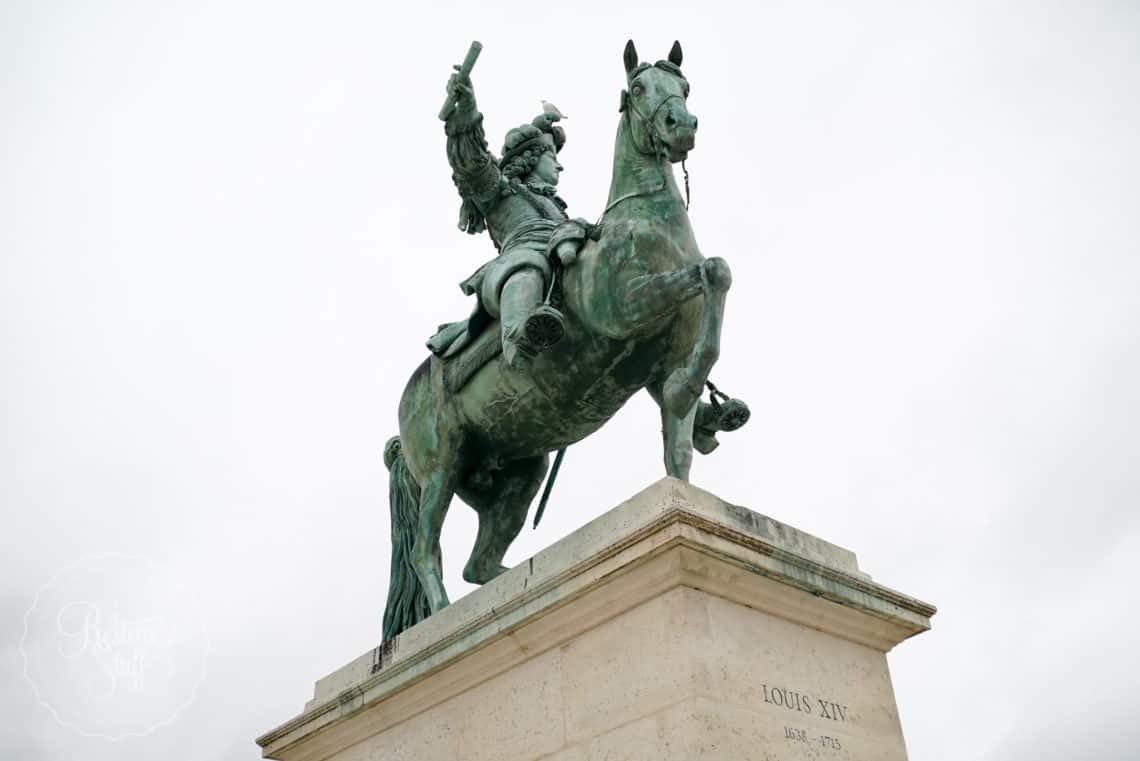 King Louis XIV statue