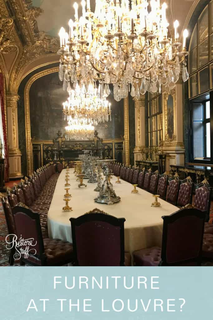 Louvre furniture, Paris