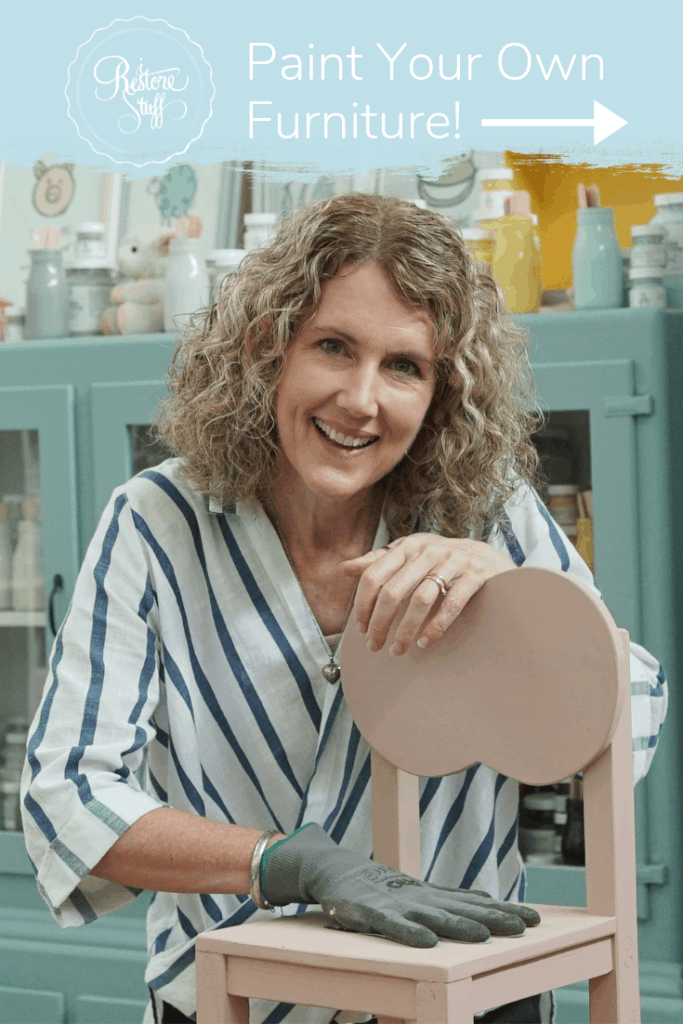 Learn to paint furniture with Sharon