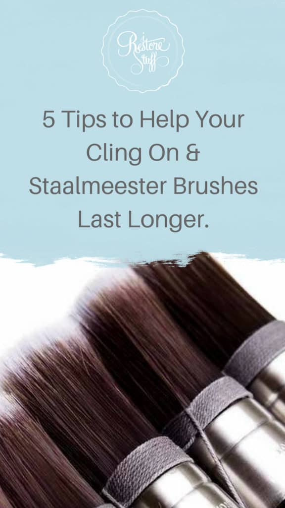 Pinterest image for brush tips