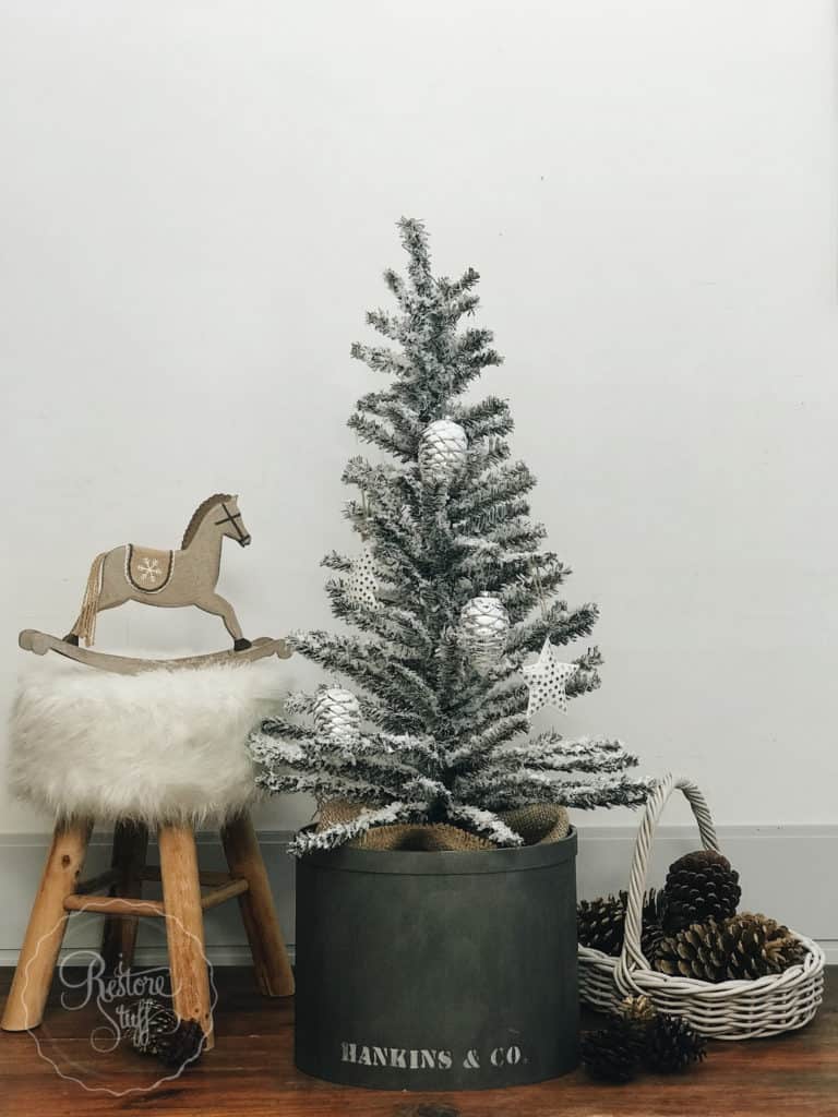 $5 KMart Christmas tree