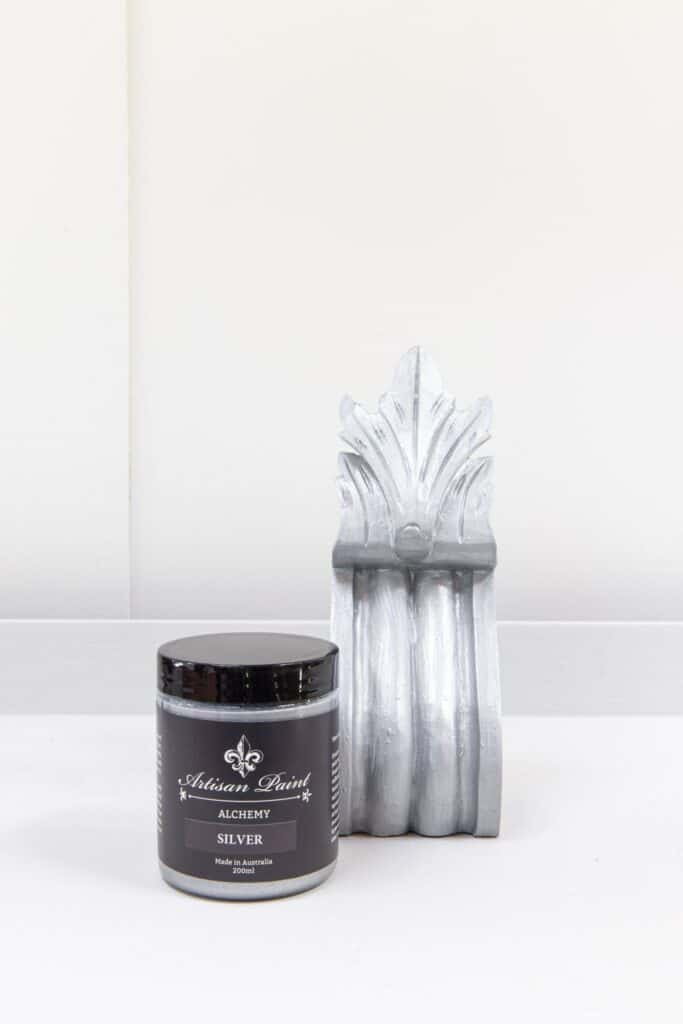 Metallics silver artisan