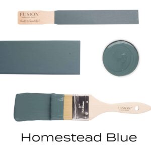 Homestead Blue flat lay