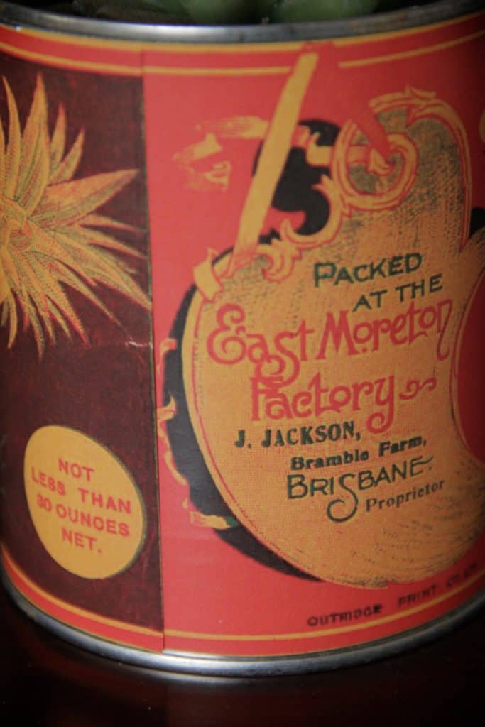 Hutton QLD Pineapples - Printed Canning Label - Image 5