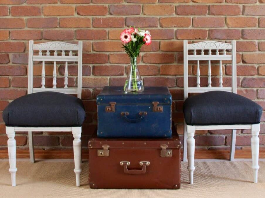 116 Year Old Dining Chairs – Part 2 – Milk Paint Finish