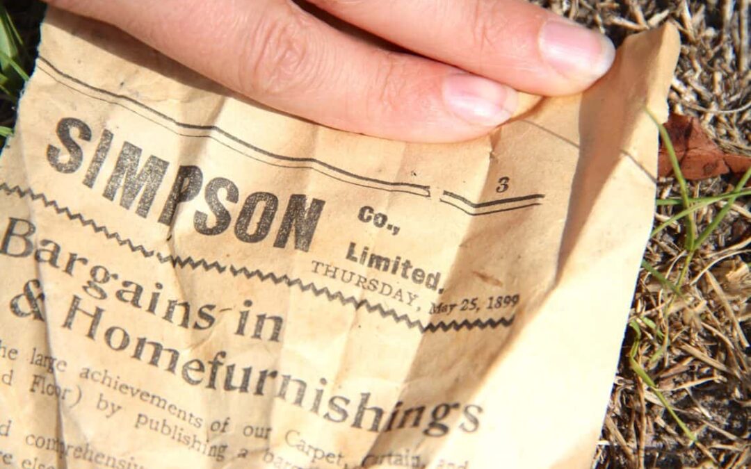 116 Year Old Newspaper Found in Dining chairs?! Upholstery Then & Now …