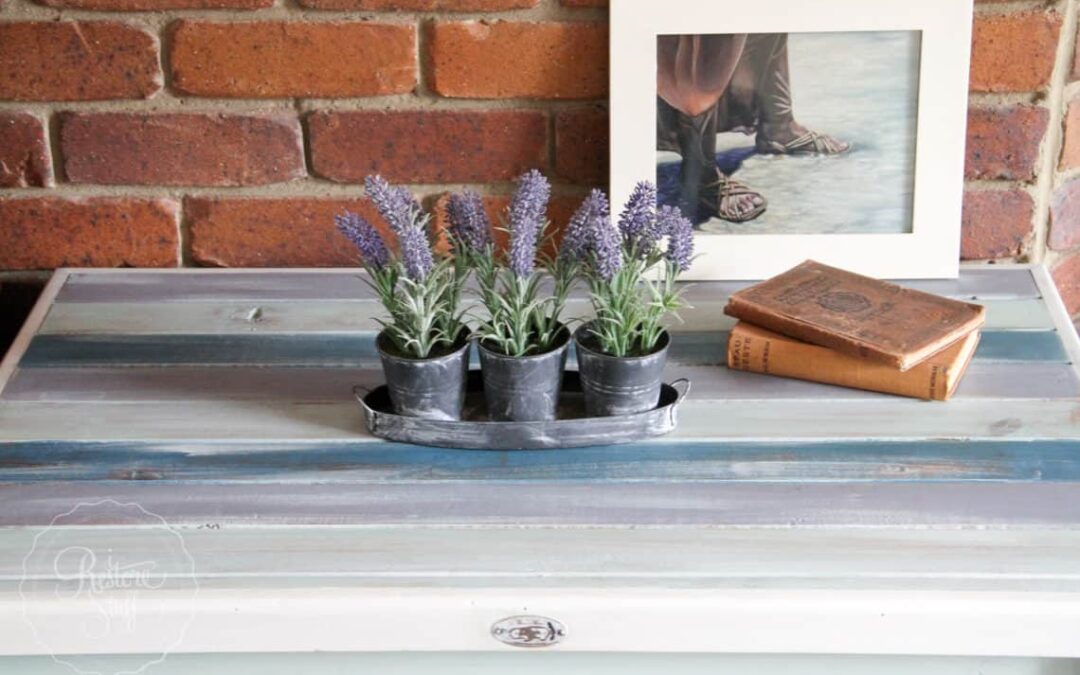 The Boho Coffee Table Milk Paint Experiment