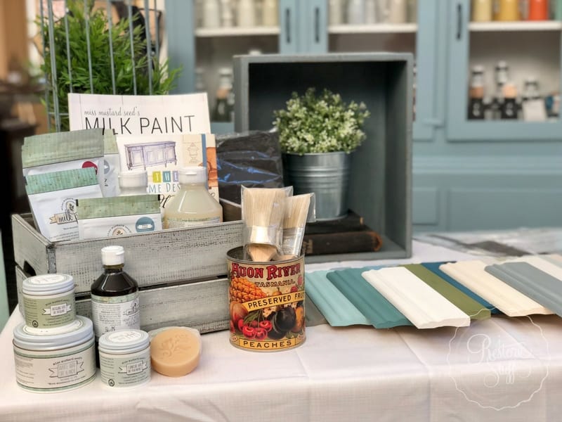 Milk Paint Demo Day & Moving in to my Shop Space!
