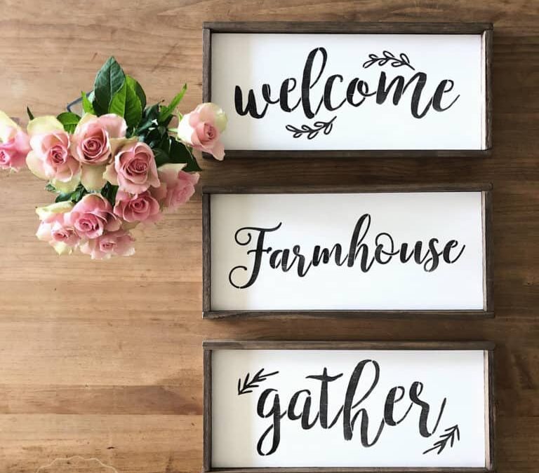 How to Make a Farmhouse Sign – ft. Essential Stencils