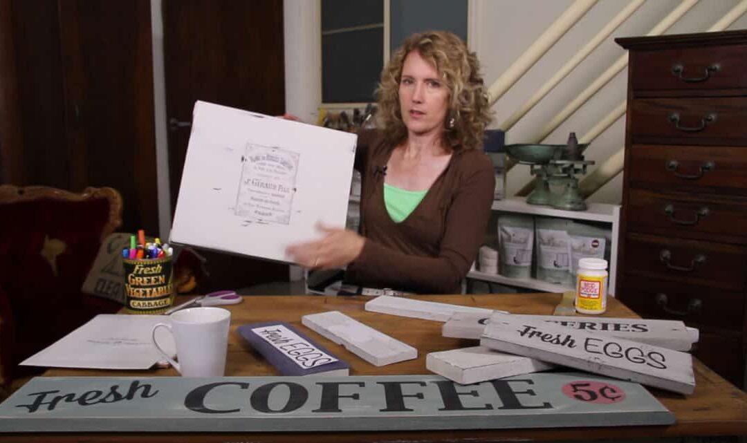 Transfer Graphics to Wood or Painted Furniture – Video Tutorials