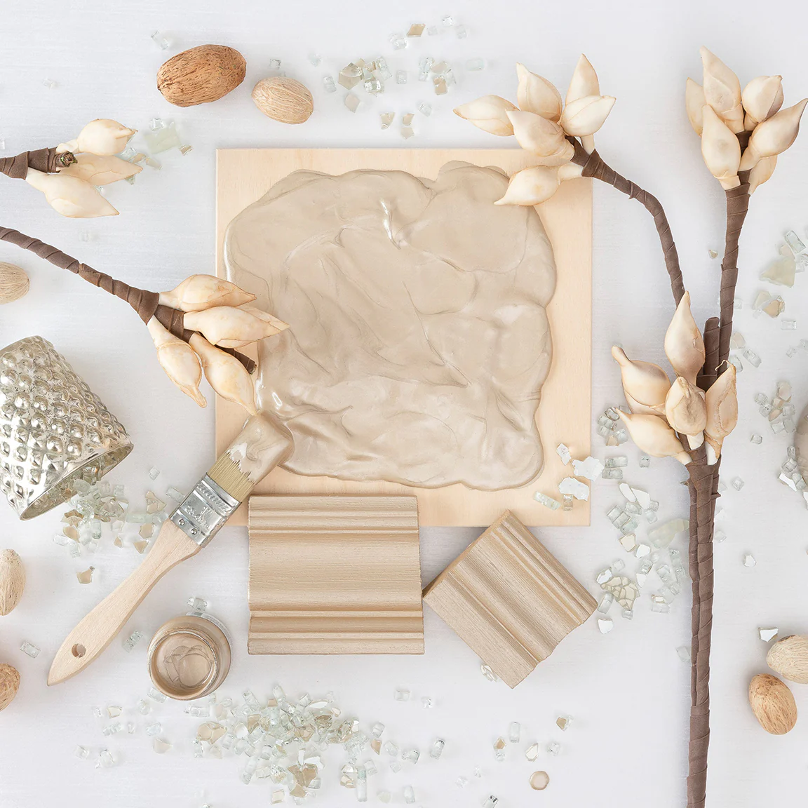 Champagne Gold - Metallic Fusion Mineral Paint - Image 3