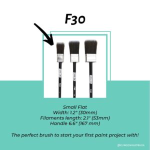 F30 cling on brush flat