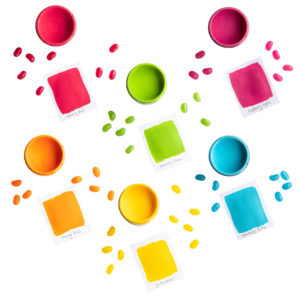 Artisan Jelly bean Brights range Chalk paint