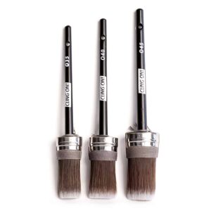 Oval Cling On Brushes