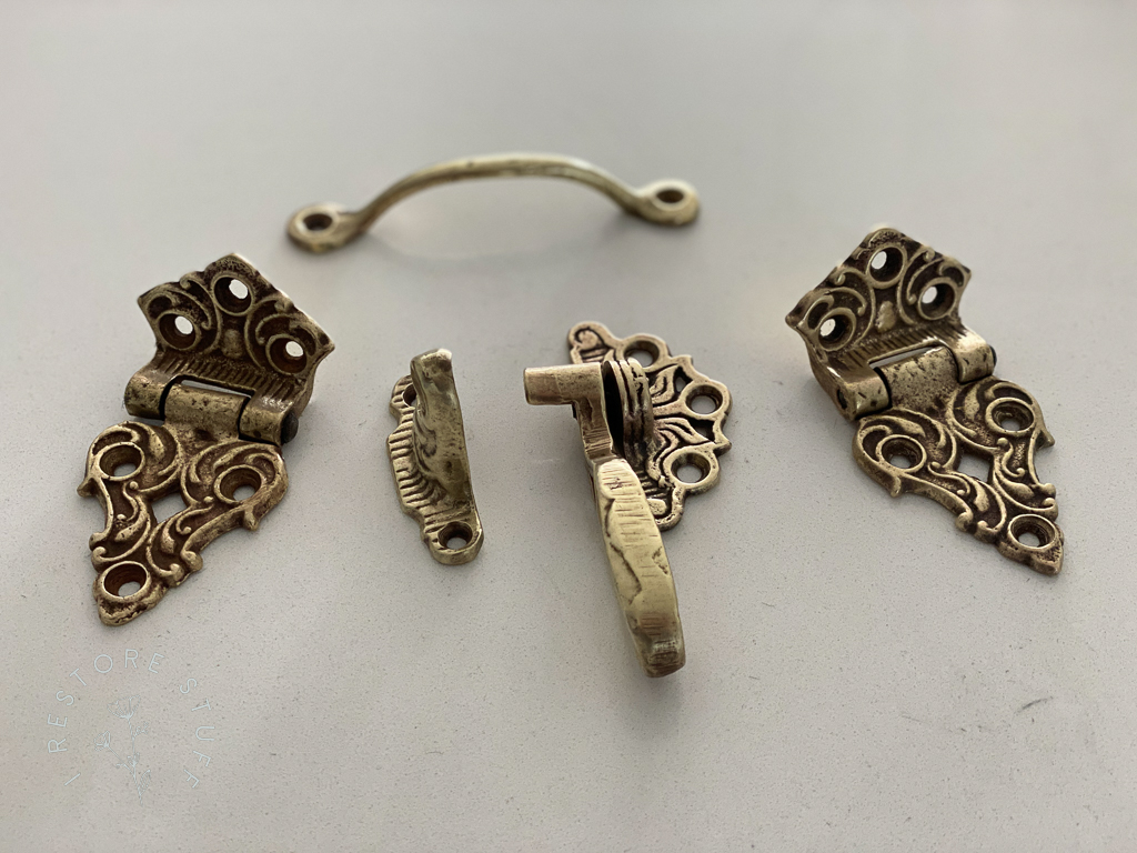 After cleaning hardware