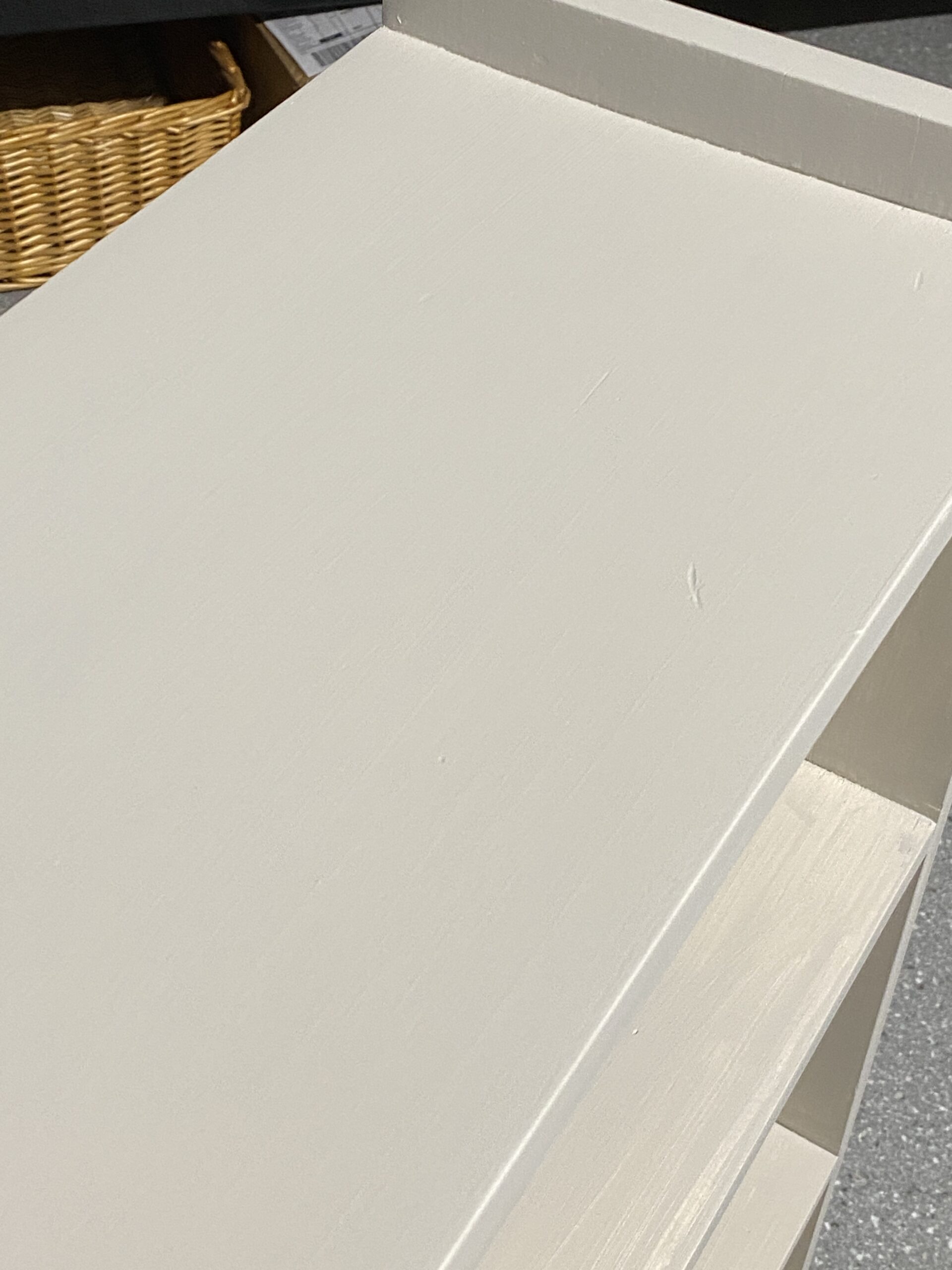 second coat of Artisan Moleskin