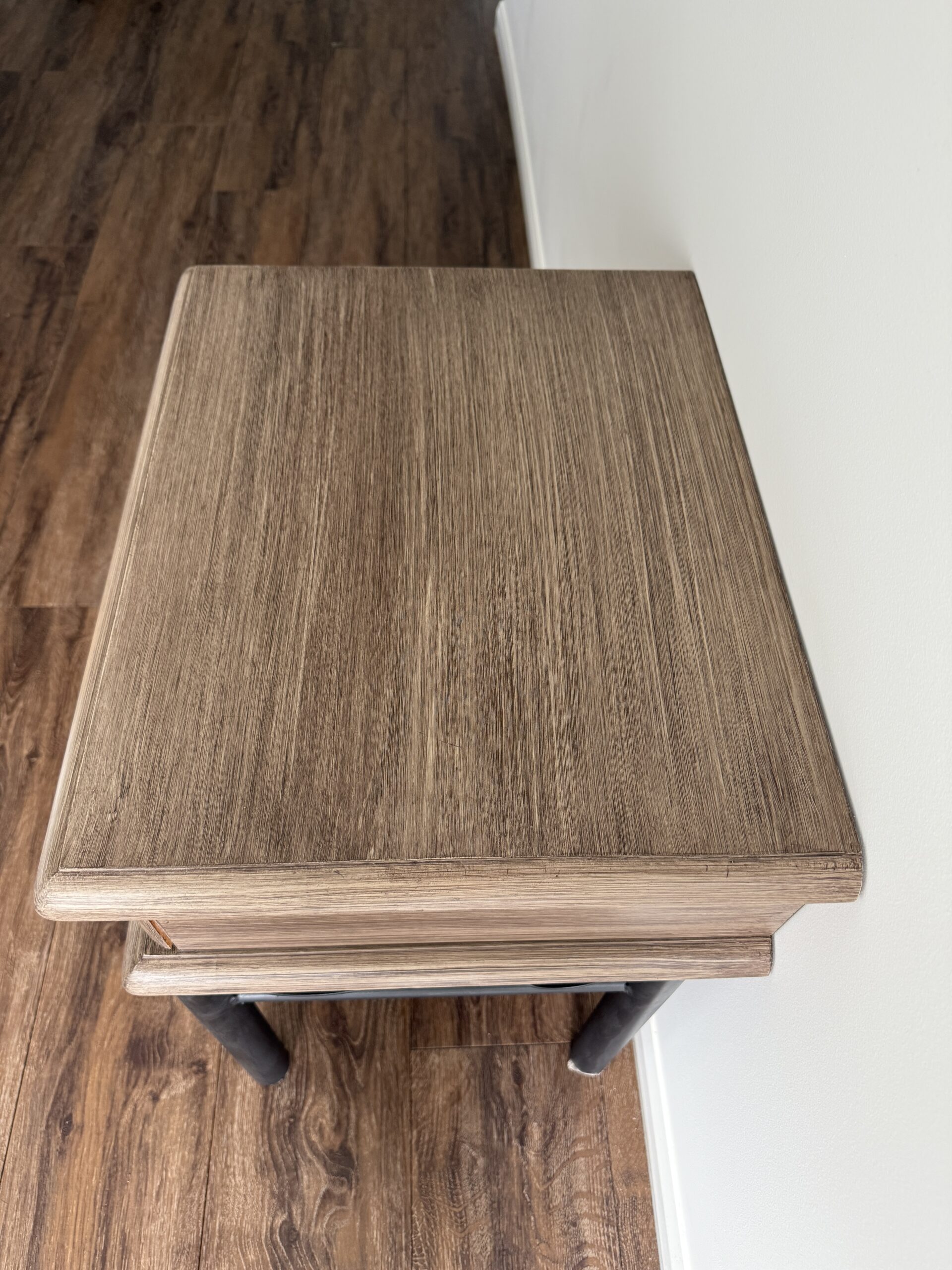 pottery barn dupe look on top of side table