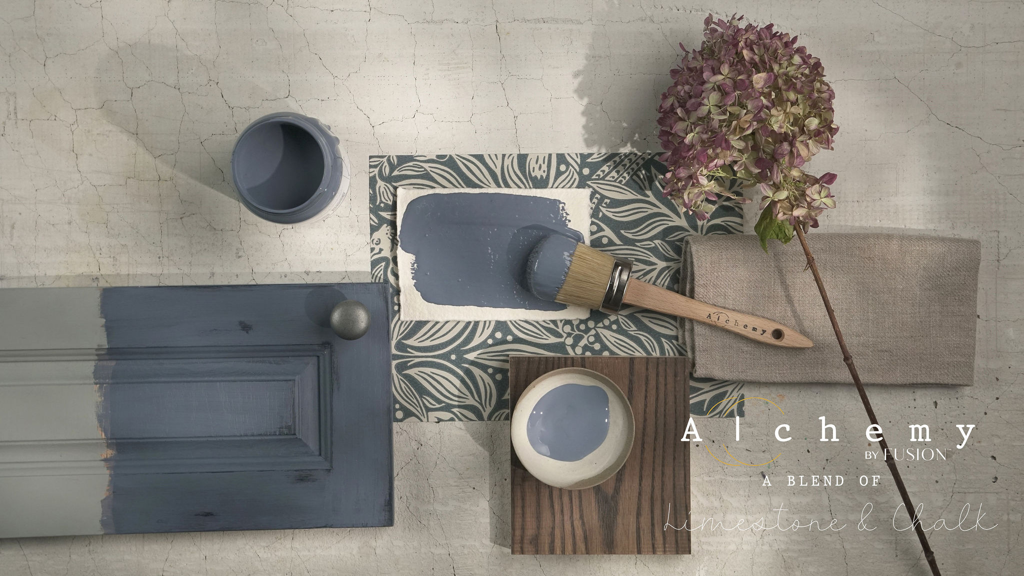 Alchemy by Fusion, Storm flat lay