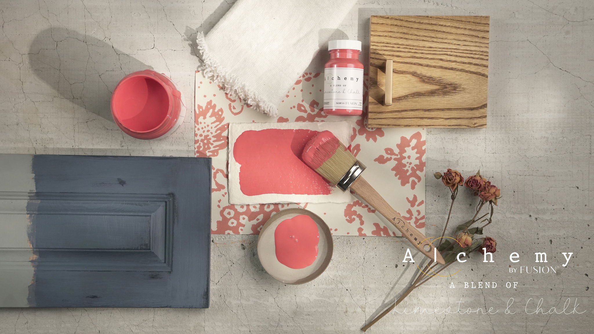 Alchemy by Fusion Sunset flat lay