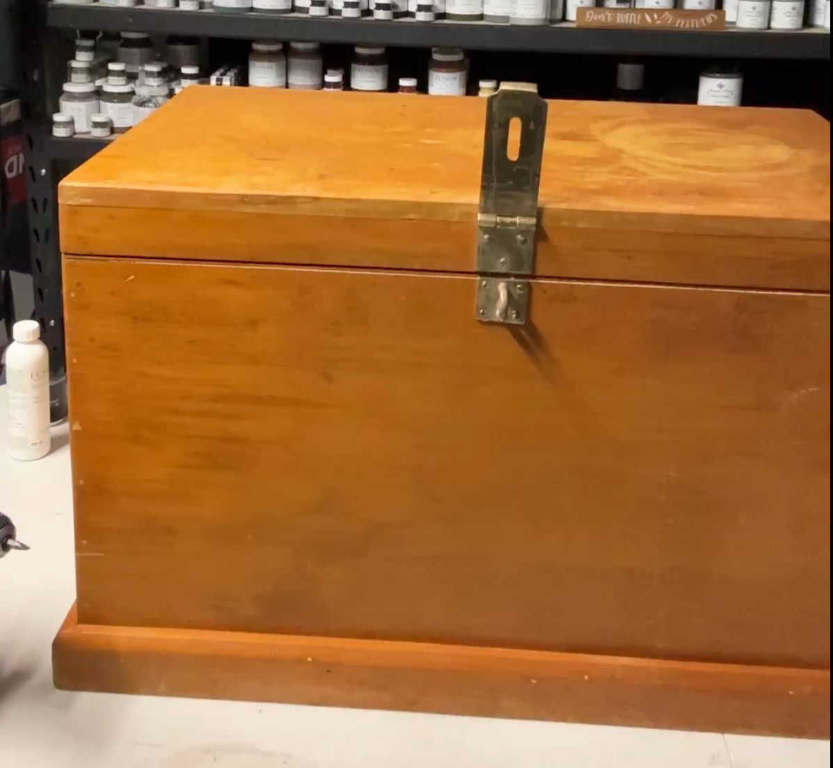 Blanket box pine before pic